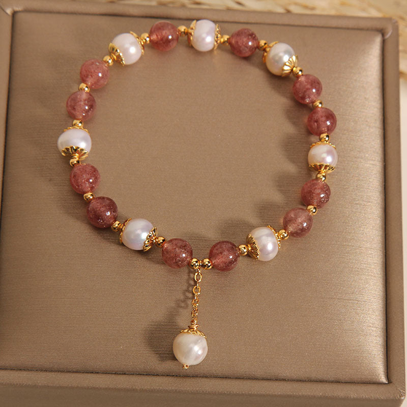 Aura Natural Strawberry Bracelet