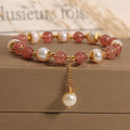 Aura Natural Strawberry Bracelet